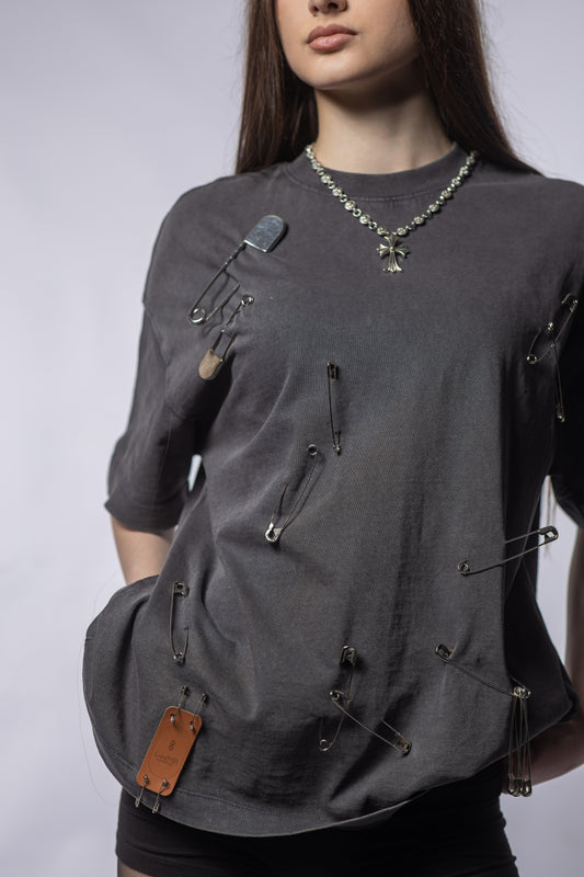 Tricou Oversized EDGY PINS – Ace Metalice & Design Urban