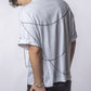 Tricou Oversized CROSS PINS – Print Crucifix & Ace Metalice