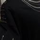 Tricou Oversized MGK – Lanțuri Metalice & Accente Rock